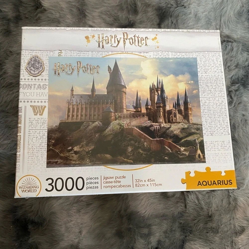 Warner Bros. Harry Potter Hogwarts Puzzle - Gold and Black